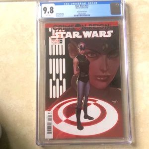Marvel Comics Star Wars #23 variant cover 9.8 CGC graded comic book
